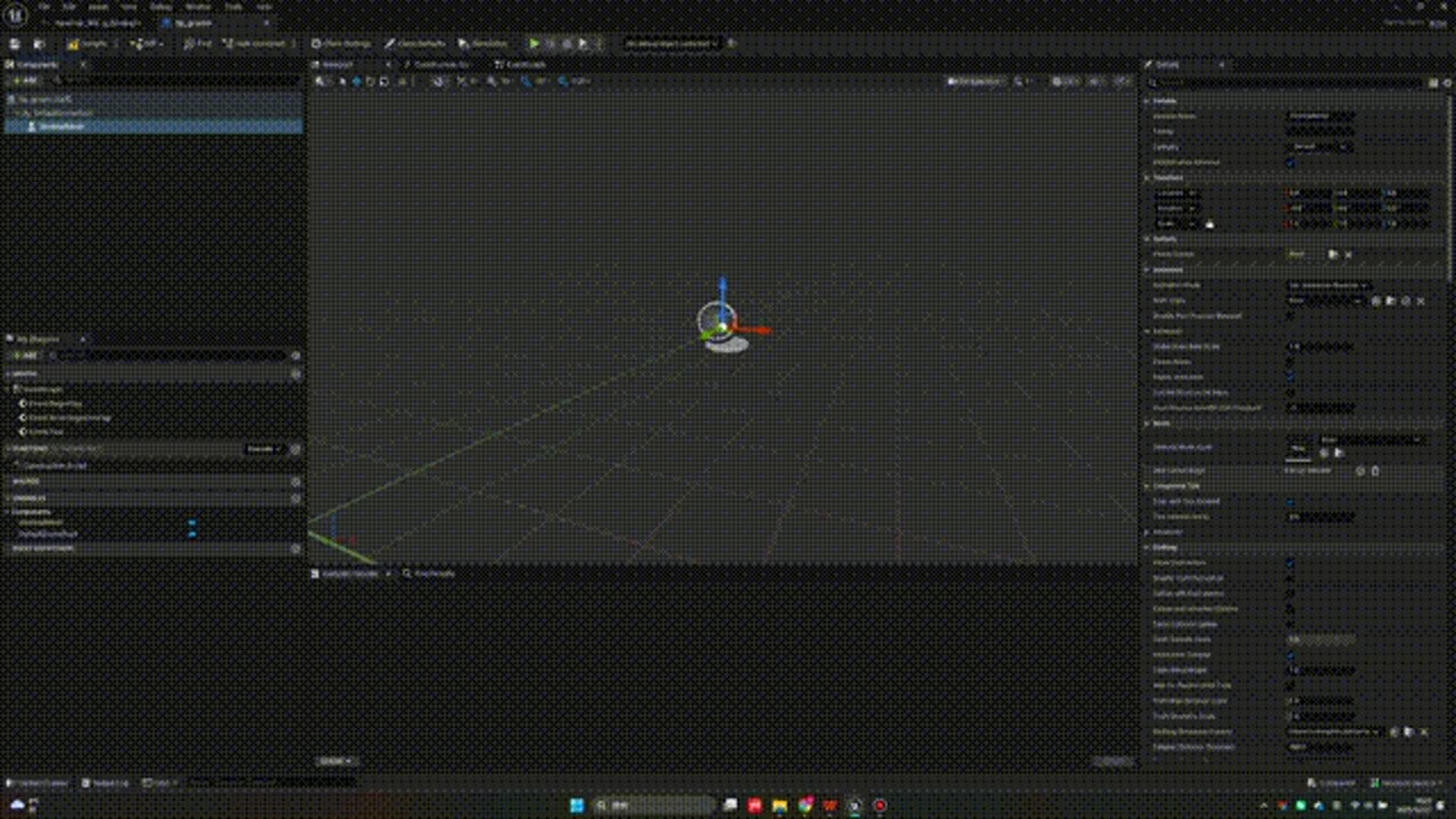 Character Groom Blueprint making process, groom binding in blender