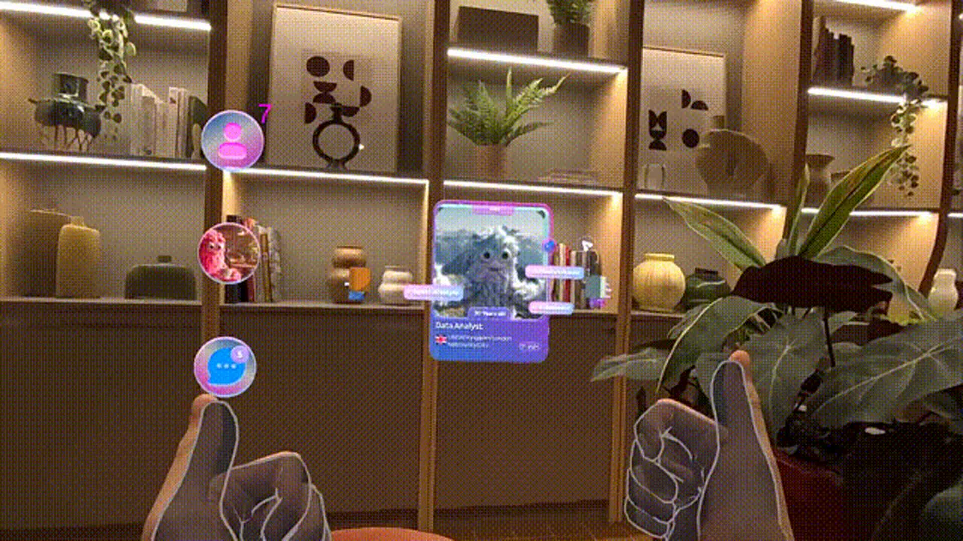 Prototype a pivot to switch profile card