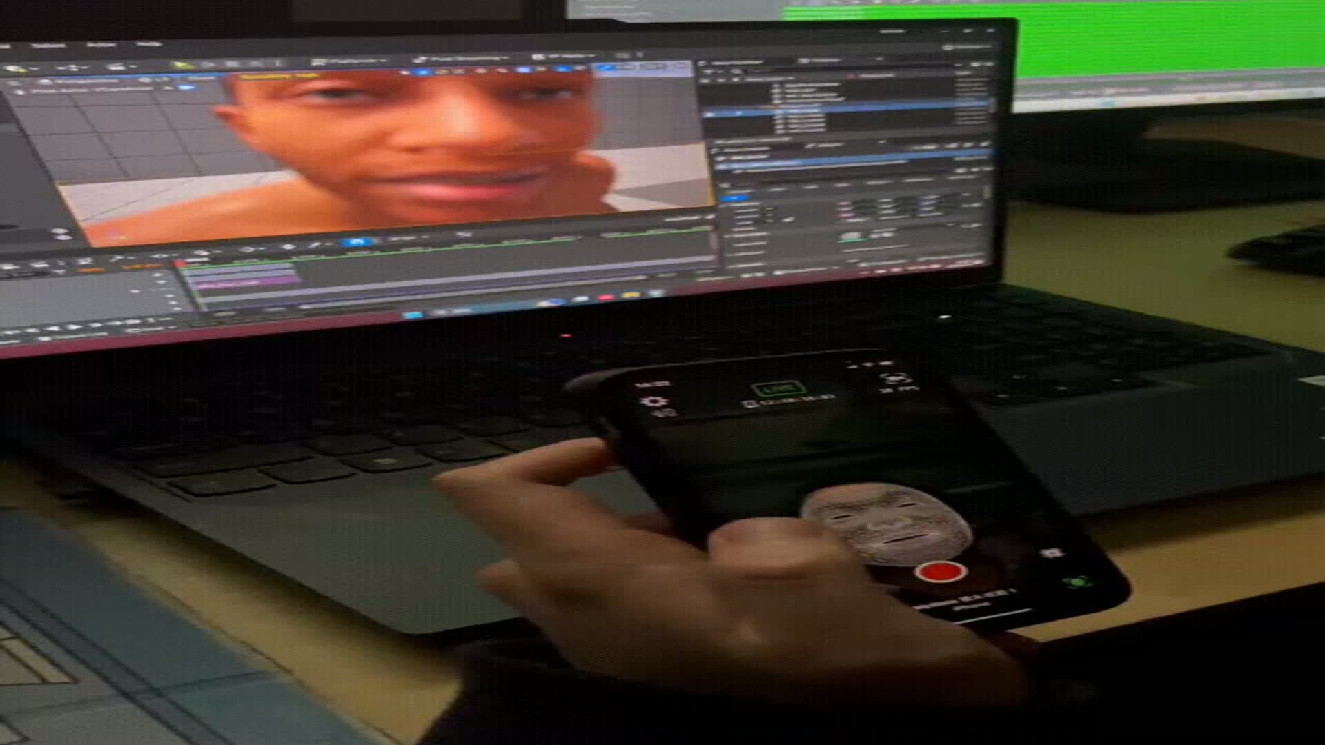 Real-time VCam testing